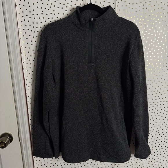 Callaway Men's Black Quarter-Zip Sweater - Picture 2 of 8